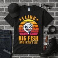 I Like Big Fish And I Cannot Lie Tall T-Shirt