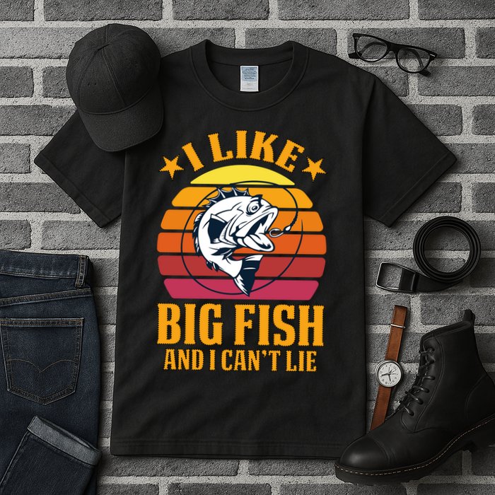 I Like Big Fish And I Cannot Lie Tall T-Shirt