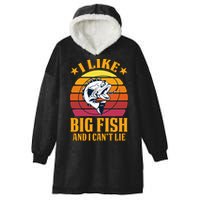 I Like Big Fish And I Cannot Lie Hooded Wearable Blanket