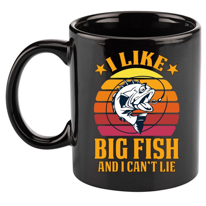 I Like Big Fish And I Cannot Lie 11oz C Handle Ceramic Mug