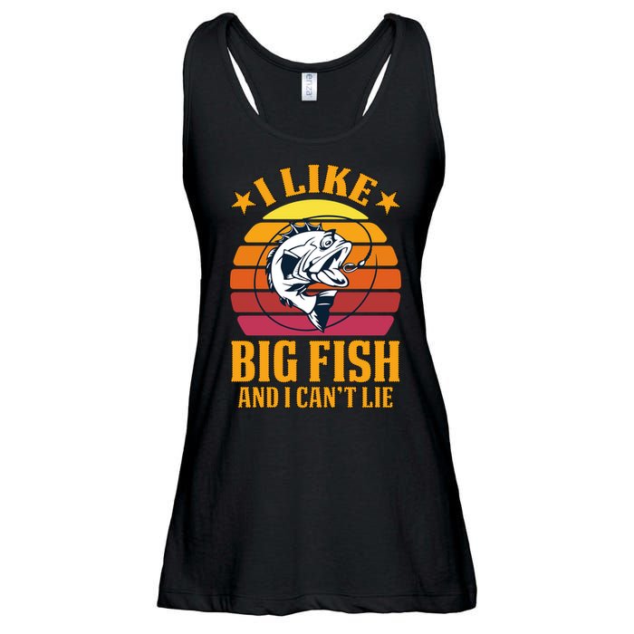 I Like Big Fish And I Cannot Lie Ladies Essential Flowy Tank