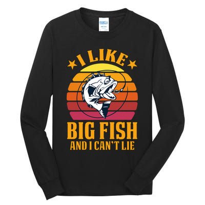 I Like Big Fish And I Cannot Lie Tall Long Sleeve T-Shirt