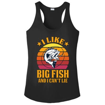 I Like Big Fish And I Cannot Lie Ladies PosiCharge Competitor Racerback Tank