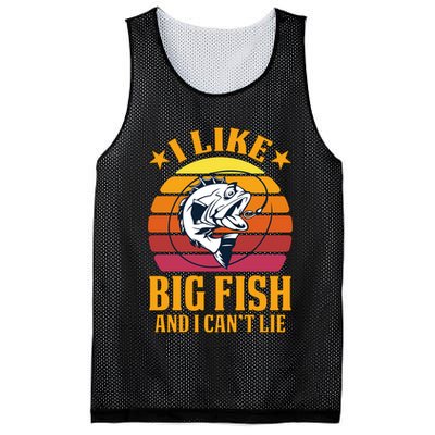 I Like Big Fish And I Cannot Lie Mesh Reversible Basketball Jersey Tank