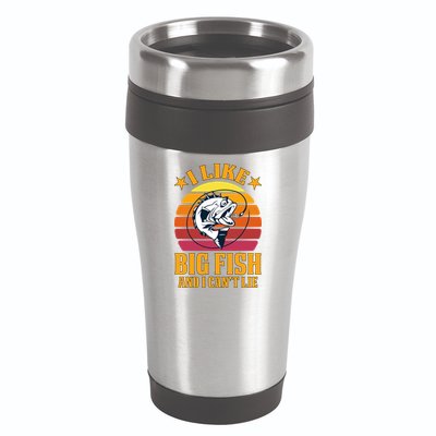 I Like Big Fish And I Cannot Lie 16oz Travel Tumbler