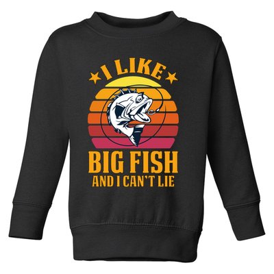I Like Big Fish And I Cannot Lie Toddler Sweatshirt