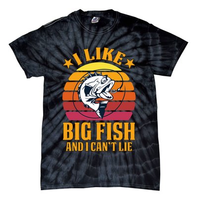I Like Big Fish And I Cannot Lie Tie-Dye T-Shirt