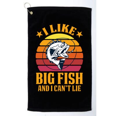 I Like Big Fish And I Cannot Lie Golf Towel