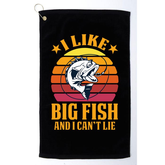 I Like Big Fish And I Cannot Lie Golf Towel