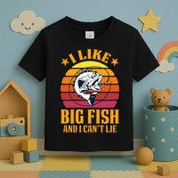 I Like Big Fish And I Cannot Lie Toddler T-Shirt