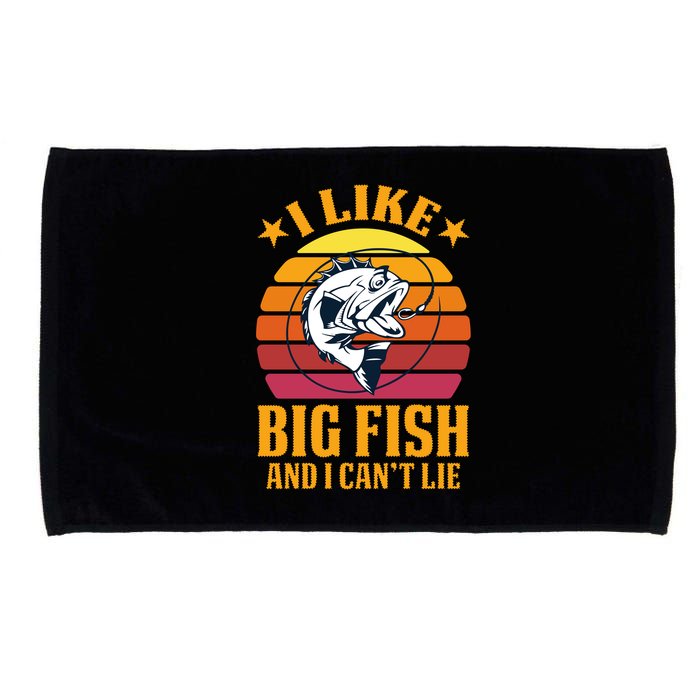 I Like Big Fish And I Cannot Lie Microfiber Hand Towel