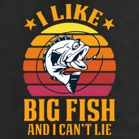 I Like Big Fish And I Cannot Lie Microfiber Hand Towel