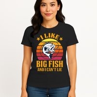 I Like Big Fish And I Cannot Lie Womens T-Shirt
