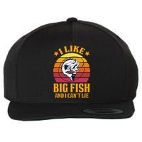 I Like Big Fish And I Cannot Lie Wool Snapback Cap