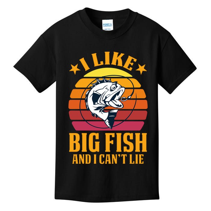 I Like Big Fish And I Cannot Lie Kids T-Shirt