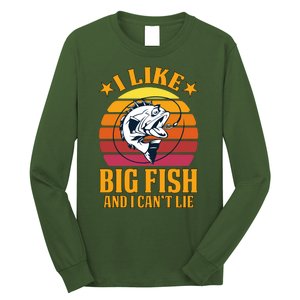 I Like Big Fish And I Cannot Lie Long Sleeve Shirt