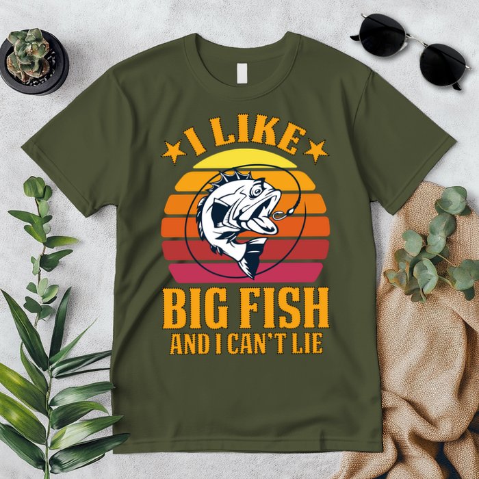 I Like Big Fish And I Cannot Lie Premium T-Shirt