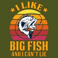 I Like Big Fish And I Cannot Lie Premium T-Shirt