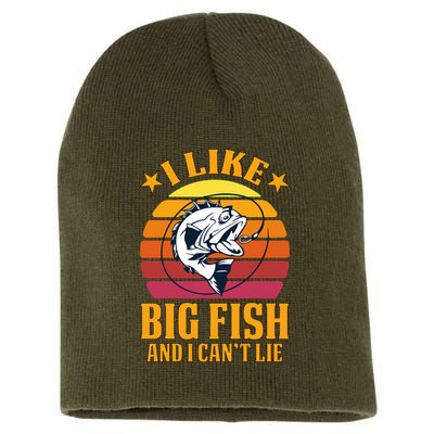 I Like Big Fish And I Cannot Lie Short Acrylic Beanie