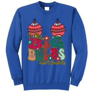 I Like Big Bulbs I Can Not Lie Christmas Couple Matching Gift Sweatshirt