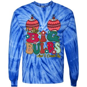 I Like Big Bulbs I Can Not Lie Christmas Couple Matching Gift Tie-Dye Long Sleeve Shirt