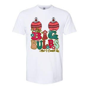 I Like Big Bulbs I Can Not Lie Christmas Couple Matching Gift Softstyle CVC T-Shirt