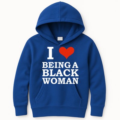 I Love Being A Black Black Is Beautiful Pride Gift Kids Hoodie