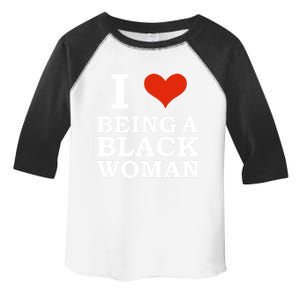 I Love Being A Black Black Is Beautiful Pride Gift Toddler Fine Jersey T-Shirt