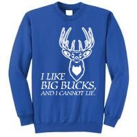 I Like Big Bucks And I Cannot Lie Gift Funny Deer Hunting Gift Sweatshirt