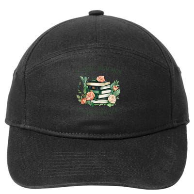 I like books more than i like people book lovers 7-Panel Snapback Hat