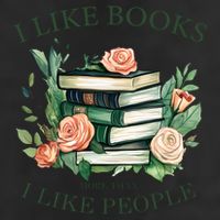 I like books more than i like people book lovers 25L Jumbo Tote