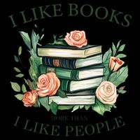 I like books more than i like people book lovers Zip Tote Bag