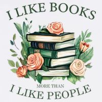 I like books more than i like people book lovers Cooling Performance Crew T-Shirt
