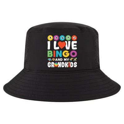 I Love Bingo And My Grand Funny Lucky Gambling Funny Gift Cool Comfort Performance Bucket Hat