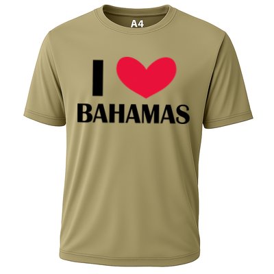I Love Bahamas Funny Red Heart Love Bahamas Performance Shirt