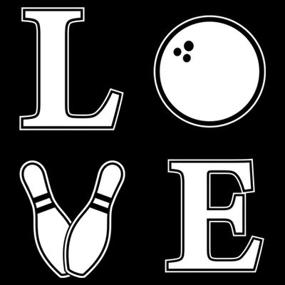 I Love Bowling Life Love To Bowl Bowling Lover Cool Gift T-Shirt