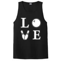 I Love Bowling Life Love To Bowl Bowling Lover Cool Gift PosiCharge Competitor Tank