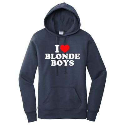 I Love Blonde Women's Pullover Hoodie