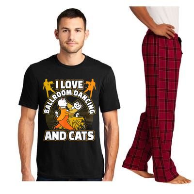 I Love Ballroom Dancing & Cats Kitty Cat Swing Latin Gift Pajama Set