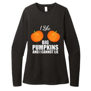 I Like Big Pumpkins And I Cannot Lie Womens CVC Long Sleeve Shirt