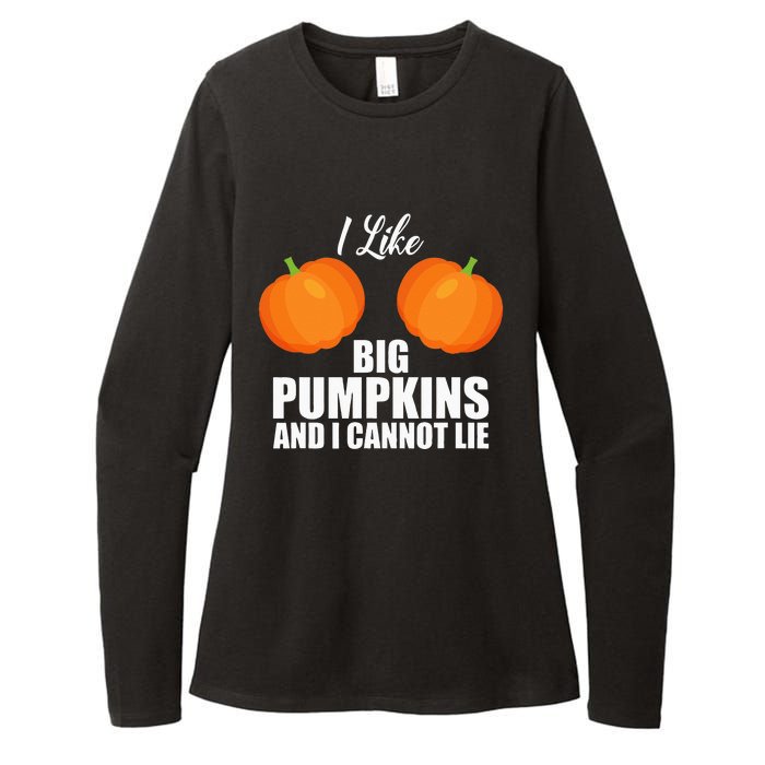 I Like Big Pumpkins And I Cannot Lie Womens CVC Long Sleeve Shirt