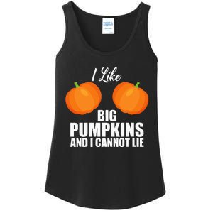 I Like Big Pumpkins And I Cannot Lie Ladies Essential Tank