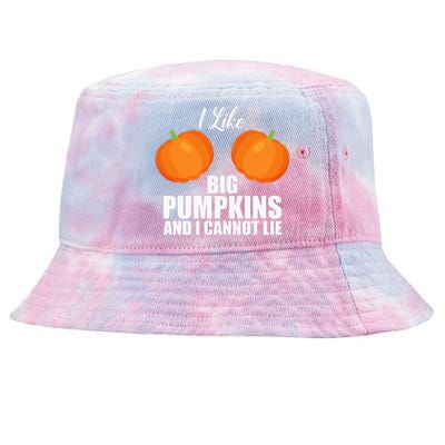 I Like Big Pumpkins And I Cannot Lie Tie-Dyed Bucket Hat