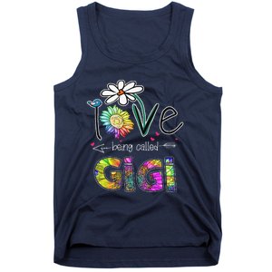 I Love Being Called Gigi Daisy Sunflower Mother's Day Gifts Tank Top