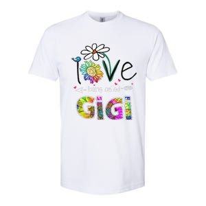 I Love Being Called Gigi Daisy Sunflower Mother's Day Gifts Softstyle CVC T-Shirt