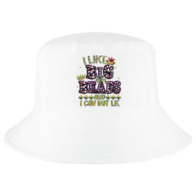 I Like Big Beads And I Can Not Lie Fat Tuesday For Mardi Gras Cool Comfort Performance Bucket Hat