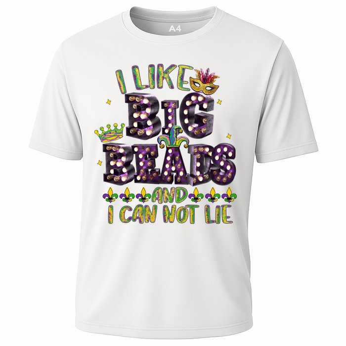 I Like Big Beads And I Can Not Lie Fat Tuesday For Mardi Gras Performance Shirt