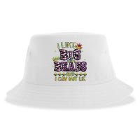 I Like Big Beads And I Can Not Lie Fat Tuesday For Mardi Gras Sustainable Bucket Hat
