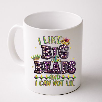I Like Big Beads And I Can Not Lie Fat Tuesday For Mardi Gras Mug