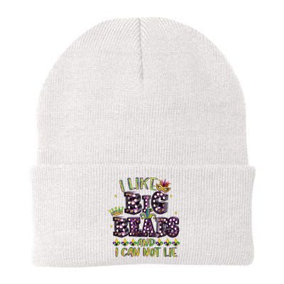 I Like Big Beads And I Can Not Lie Fat Tuesday For Mardi Gras Beanie